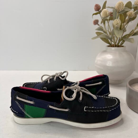 Sperry Authentic Original Bionic Boat Shoe Preppy Patchwork STS83732 Women 6 - Picture 6 of 9